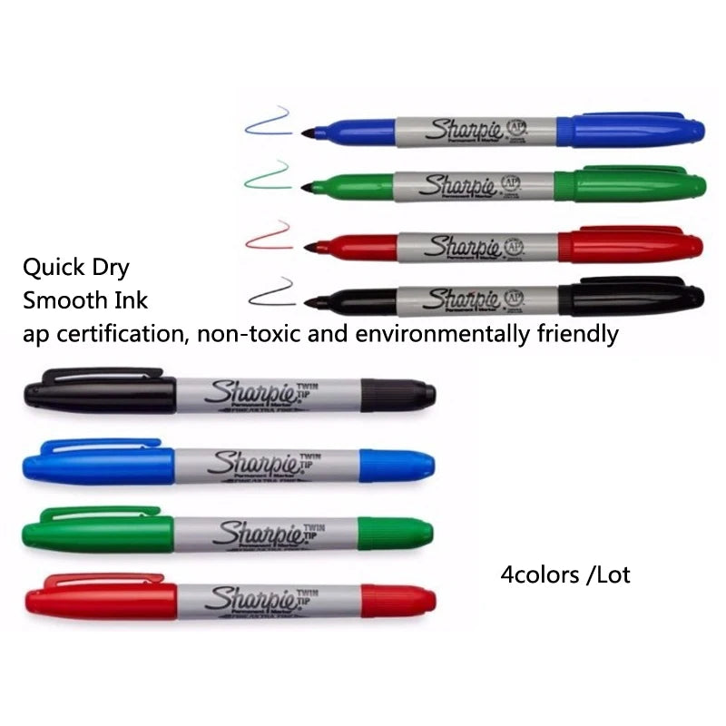 Dual Tip Sharpie Permanent Markers