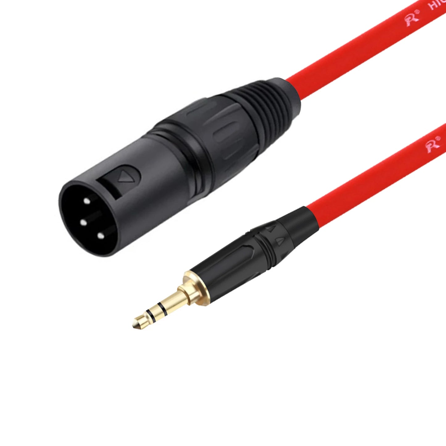 XLR To 3.5mm (1/8 Inch) Stereo Audio Cable