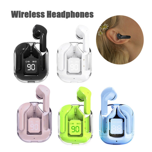 TWS Mini Transparent Bluetooth Headphones