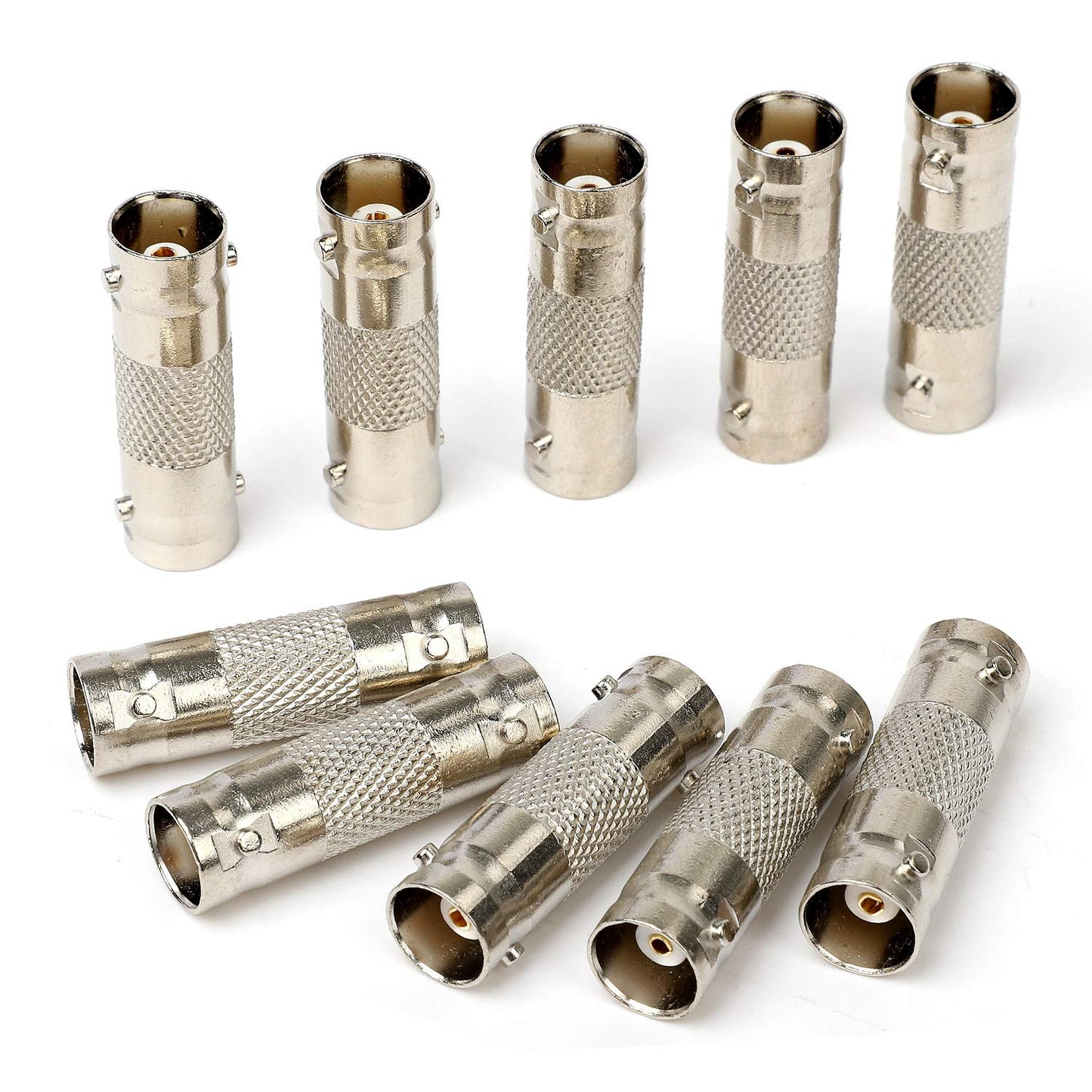 Solderless Female BNC Connector Coupler Barrel