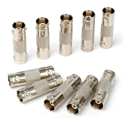 Solderless Female BNC Connector Coupler Barrel