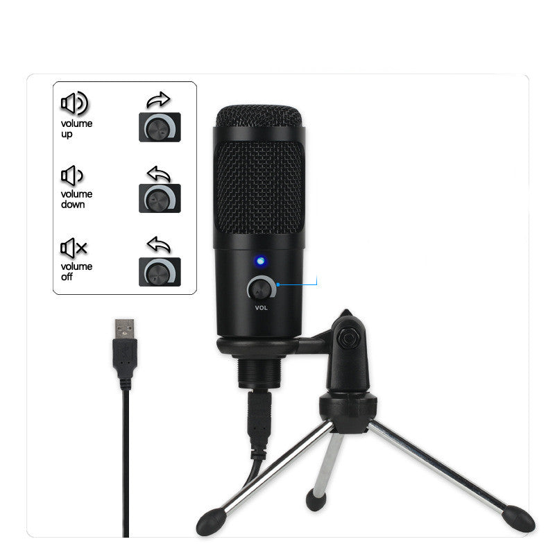 USB Computer Condenser Microphone
