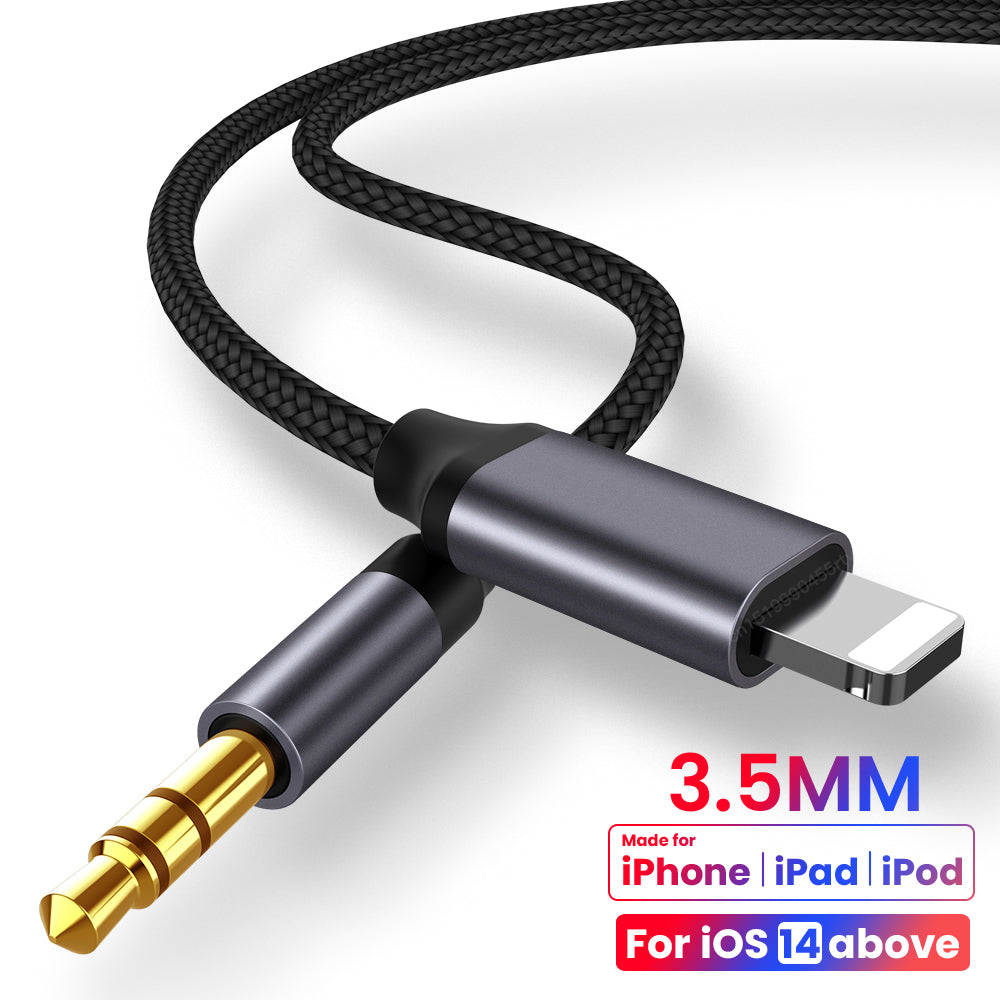 Lightning to 3.5mm Aux Audio Cable