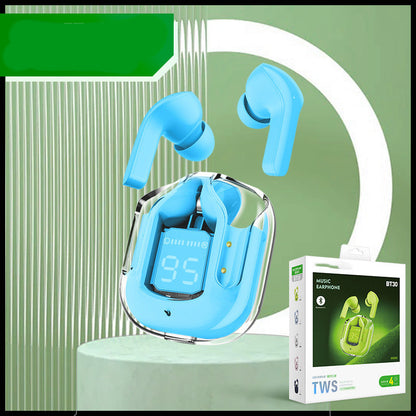 TWS Mini Transparent Bluetooth Headphones
