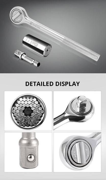 Universal Socket Wrench Ratchet