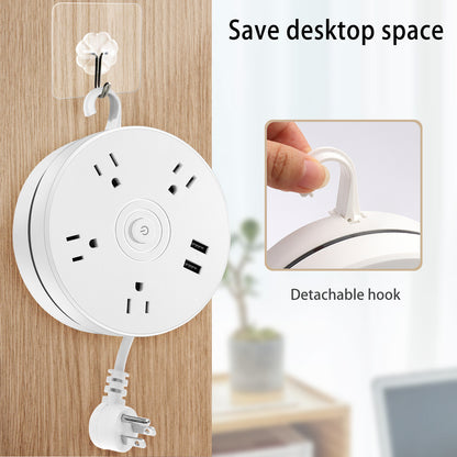 US Standard Pull-out Power Strip