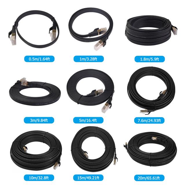 40Gbps Cat8 Ethernet Cable With Gold Plate