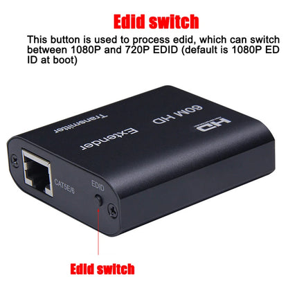 OllyMurs 1 Pair HDMI Extender over RJ45/CAT/Ethernet