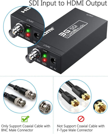Wiistar SDI to HDMI Converter