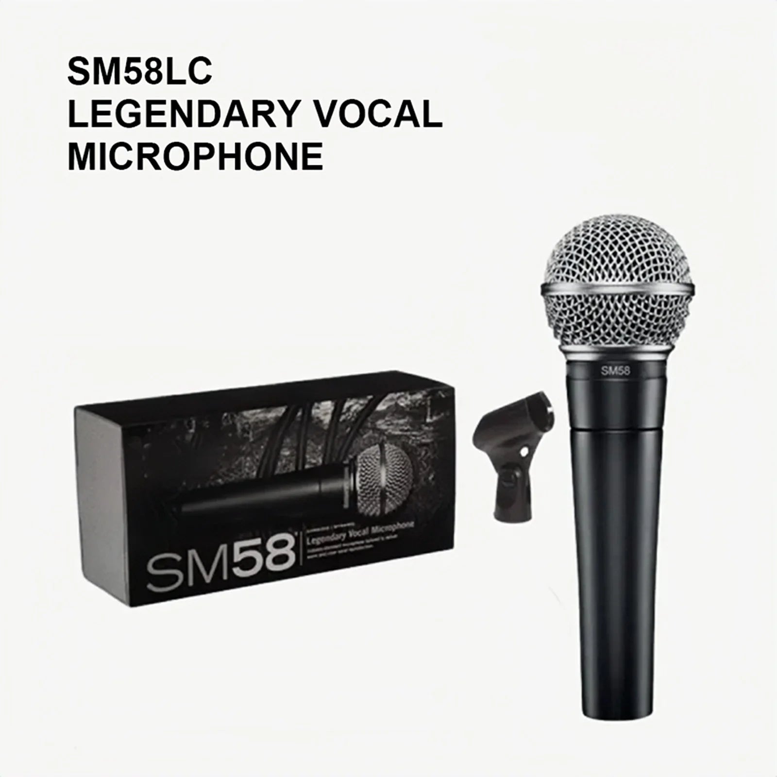 Lokchonk SM58 Cardioid Dynamic Microphone – AV Lockup