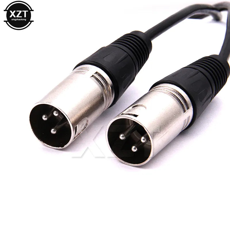 WYMECT XLR Female to Dual Male Y Splitter