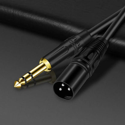 LONGPEAN XLR 3-Pin Male to TRS 1/4 Inch Jack Audio Cable