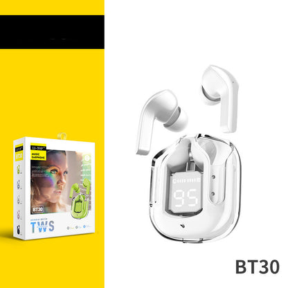 TWS Mini Transparent Bluetooth Headphones