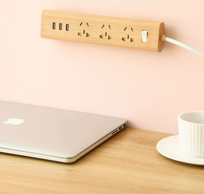 Power Strip Self-adhesive Holder [Random Color Sets]