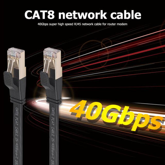 40Gbps Cat8 Ethernet Cable With Gold Plate